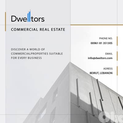 Warehouse for rent in Mkalles - 500 MT2 - 3.2 Mt Height
