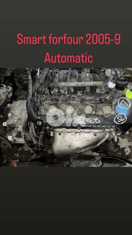 Smart fortwo forfour used original engines and parts 2