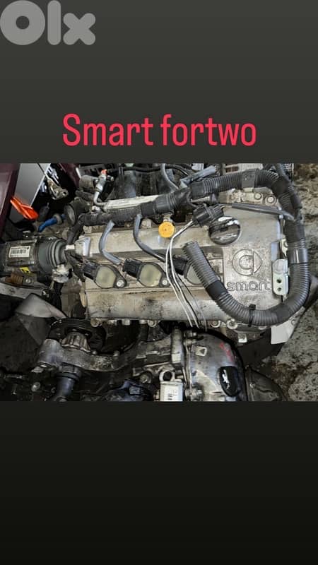 Smart fortwo forfour used original engines and parts 3
