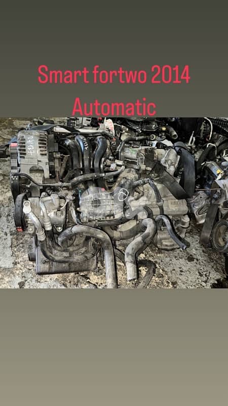 Smart fortwo forfour used original engines and parts 4