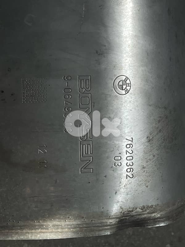 rear exhaust muffler brand bmw f30 2011/2017 4