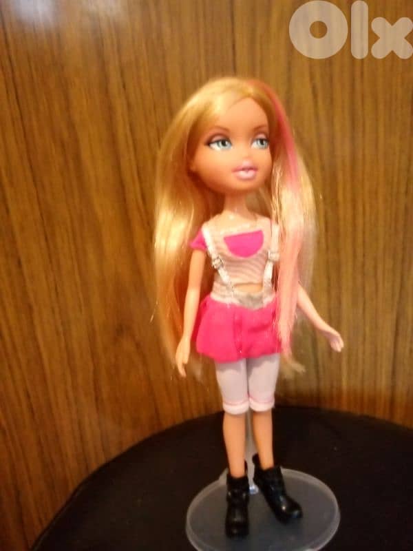 BRATZ ALL GLAMMED DESIGNER STREAKS CLOE Great MGA doll +Own Boots=35$ 1