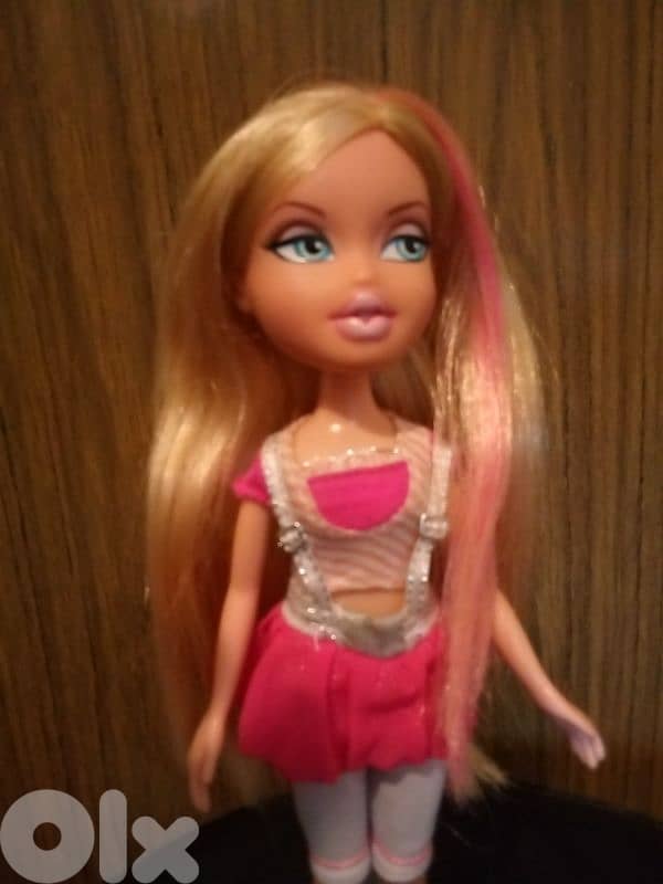 BRATZ ALL GLAMMED DESIGNER STREAKS CLOE Great MGA doll +Own Boots=35$ 5