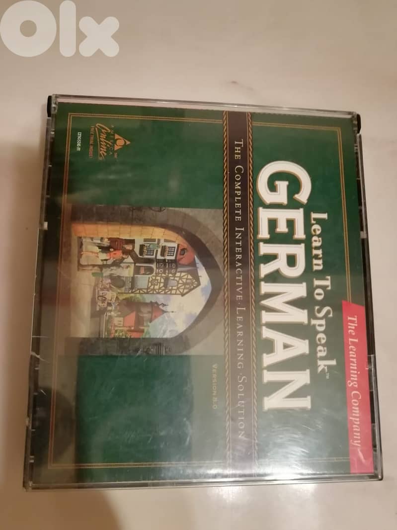 Learn to speak German. Courses on 4 cds box set 0