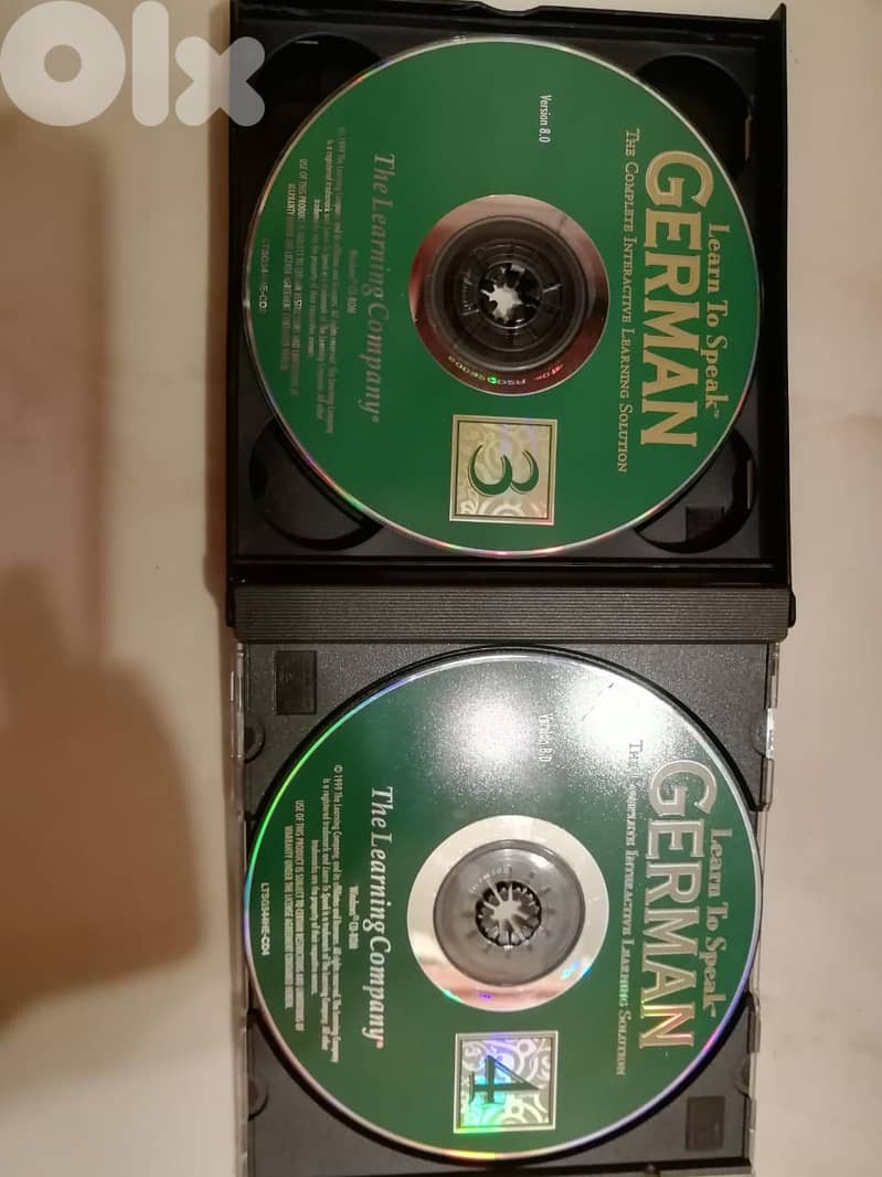 Learn to speak German. Courses on 4 cds box set 2