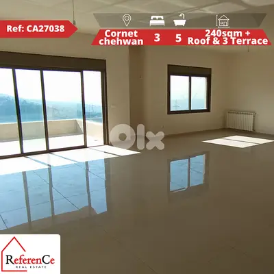 Luxury apartment in cornet chehwan شقة فاخرة في قرنة شهوان