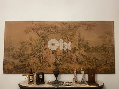 Antique Gobelin tapestry - excellent condition (285 x135 cm)