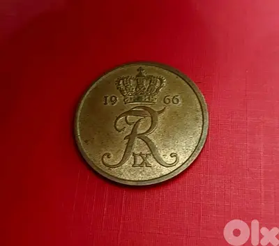 1966 Denmark Frederick IX 5 Ore