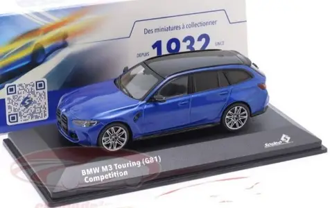 BMW M3 Touring (G81) 2023 diecast car model 1;43.