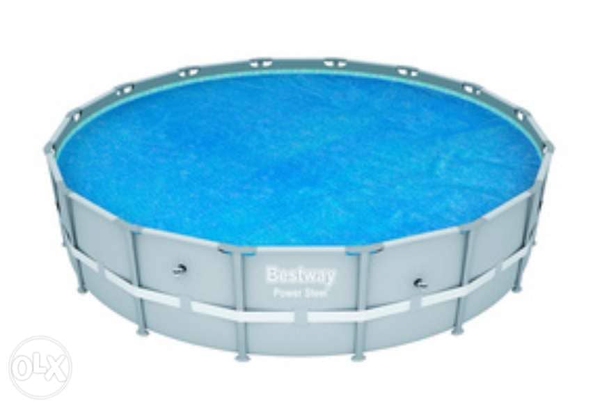 Solar cover for intex and bestway pools 1