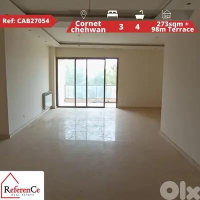 Duplex for sale in cornet chehwan دوبلكس للبيع في قرنة شهوان