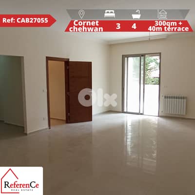 Prime apartment in Cornet chehwan شقة مميزة في قرنة شهوان