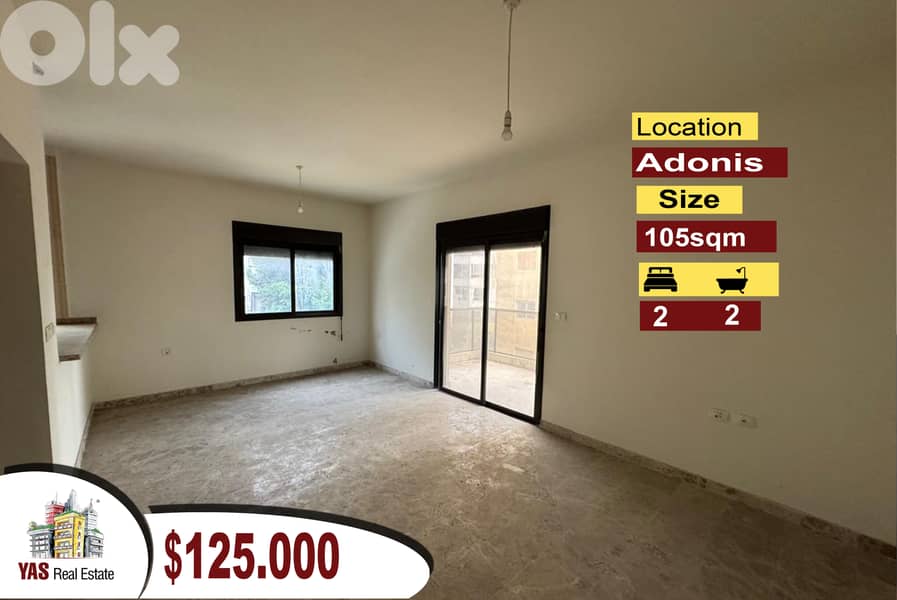 Adonis 105m2 | Well Maintained |Open Kitchen | EL/CHN | 0