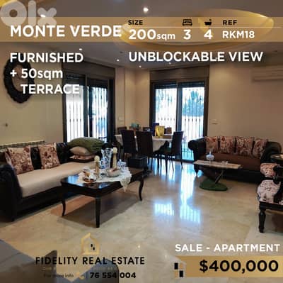 Apartment for sale in Monte Verde RKM18 شقة للبيع في مونتي فيردي