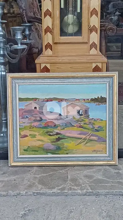 لوحة رسم زيتي اوروبية