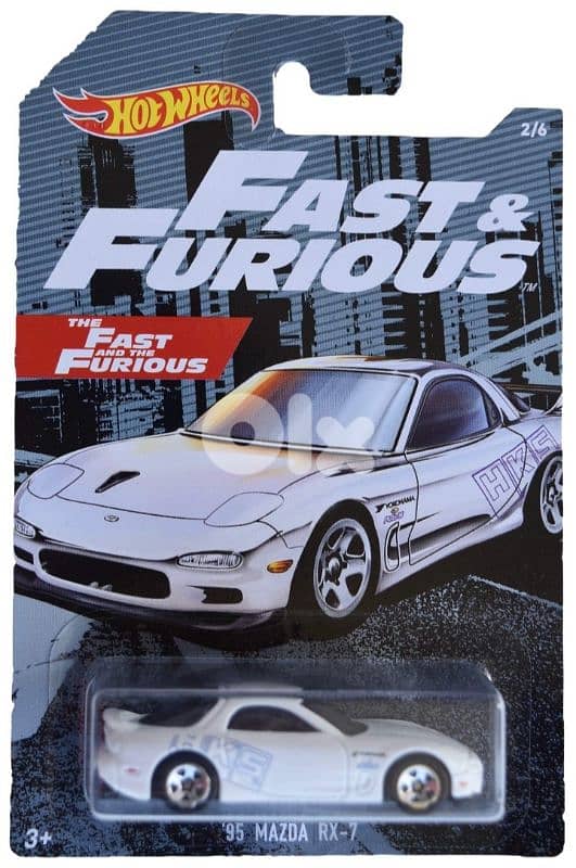 Fast & Furious Hot Wheels diecast car model 1;64. 0