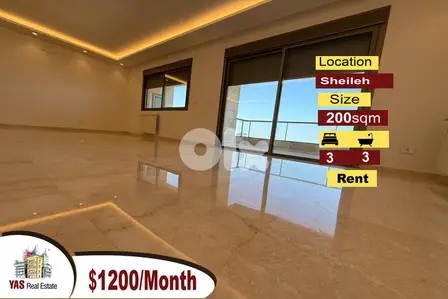 New Sheileh 200m2 | Rent | Prime Location | Decorated | KS |