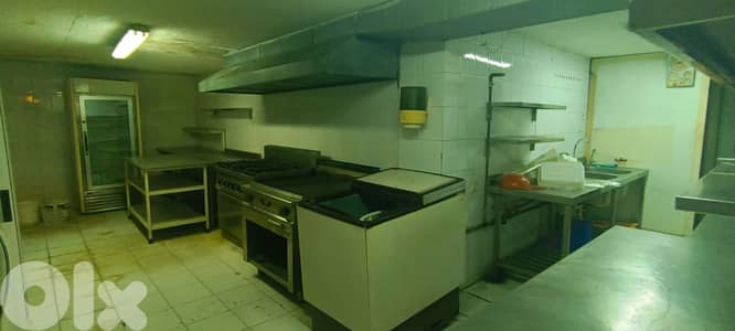 L16960 - Decorated Restaurant For Sale In Zouk Mosbeh