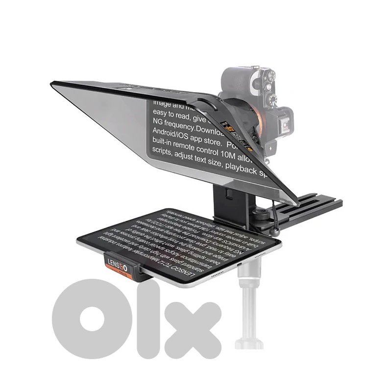 LENSGO TC12 Teleprompter for Cameras and Tablets up to 12.9″