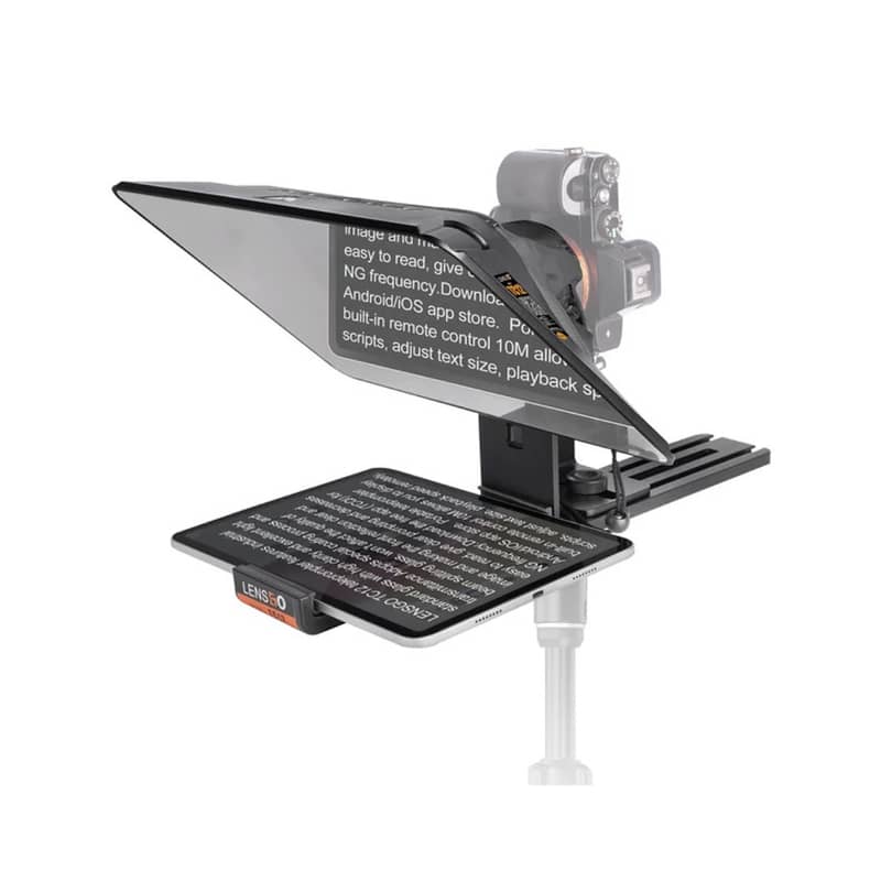 LENSGO TC12 Teleprompter for Cameras and Tablets up to 12.9″ 0