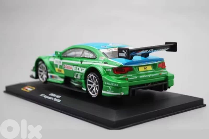 BMW M3 #7 DTM diecast car model 1:32. 2