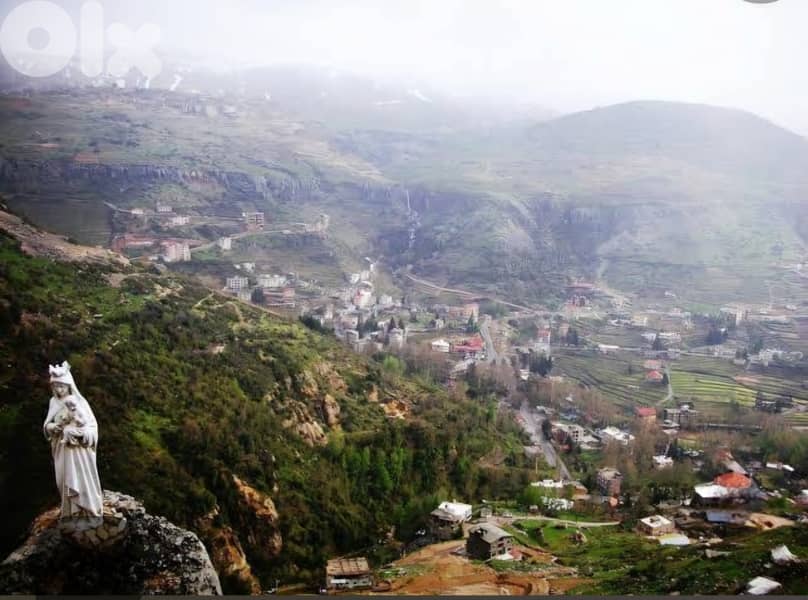 Land for sale in Chabrouh/  Open view by the clift 0