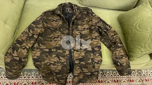 military jacket camo size xxxl