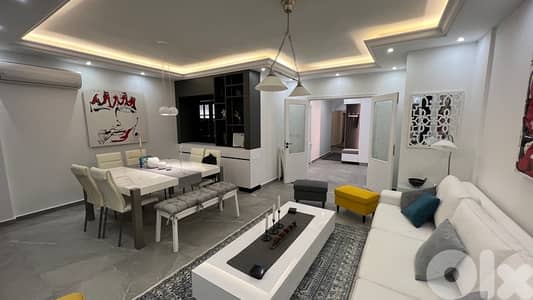 fully renovated apartment with sea view in Dohet l hoss