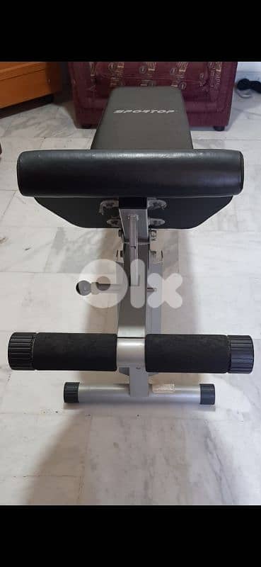 adjustable bench like new  original 1
