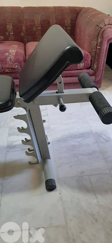 adjustable bench like new  original 2