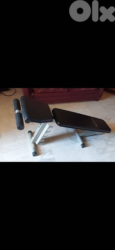 adjustable bench like new  original 3