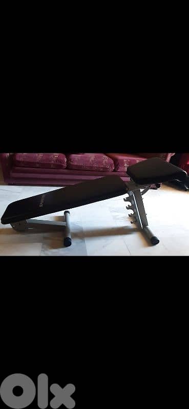 adjustable bench like new  original 7