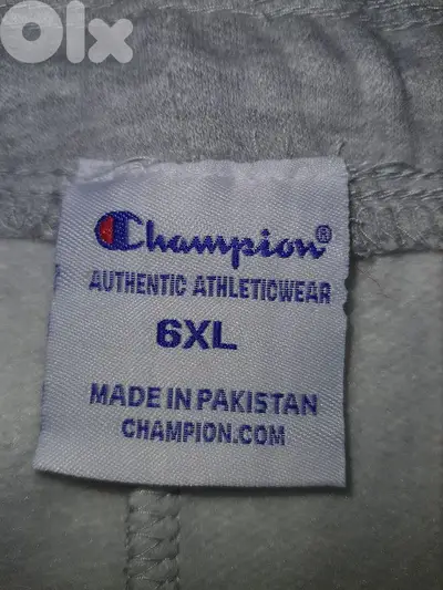 ORIGINAL SHORT CHAMPION  6XL BIG SIZES