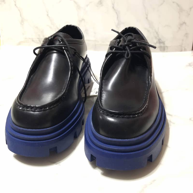 ZARA MOC TOE CHUNKY SHOES 42 1