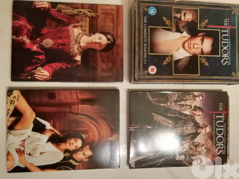 Tudors series complete 1 to 3 seasons on original dvds 1