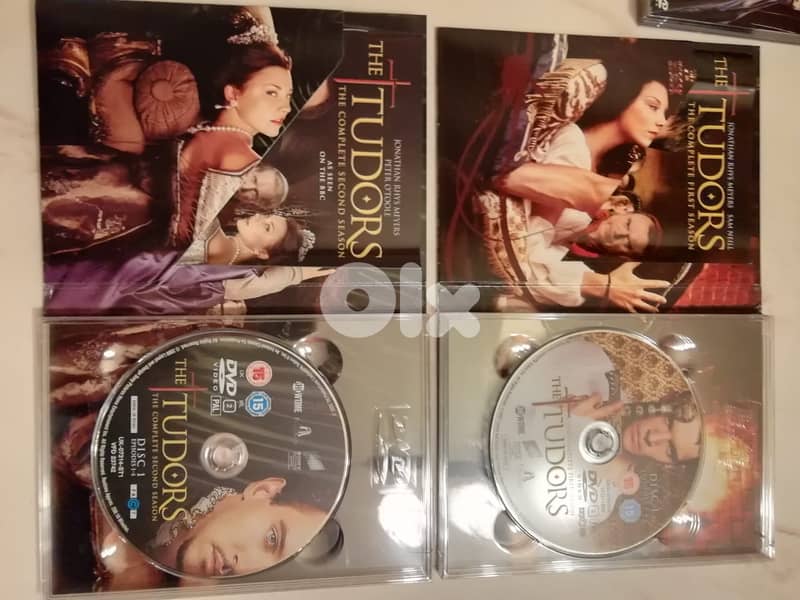 Tudors series complete 1 to 3 seasons on original dvds 2