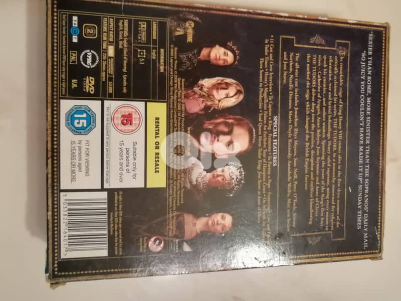 Tudors series complete 1 to 3 seasons on original dvds 6