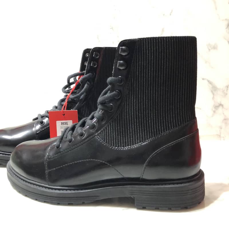 DIESEL - Black D-alabhama Bt Boots In T8013 Size 41 3