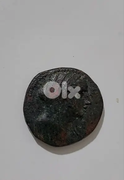 Ancient Ptolemaic Greek Coin for Queen Arsenioe II year 253_246 BC