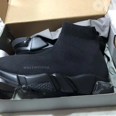 BALENCIAGA Speed Trainer  Black - Size 42 Copy A