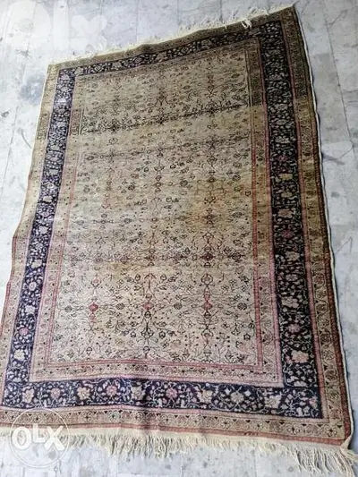 سجادة عجمي انتيك قطن مميزة جدا حياكة ناعمة قياس ١٧٠ بي ١٢٠ سم carpet