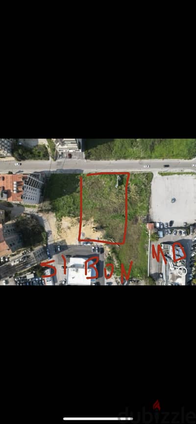 land for rent jounieh highway 1310m2