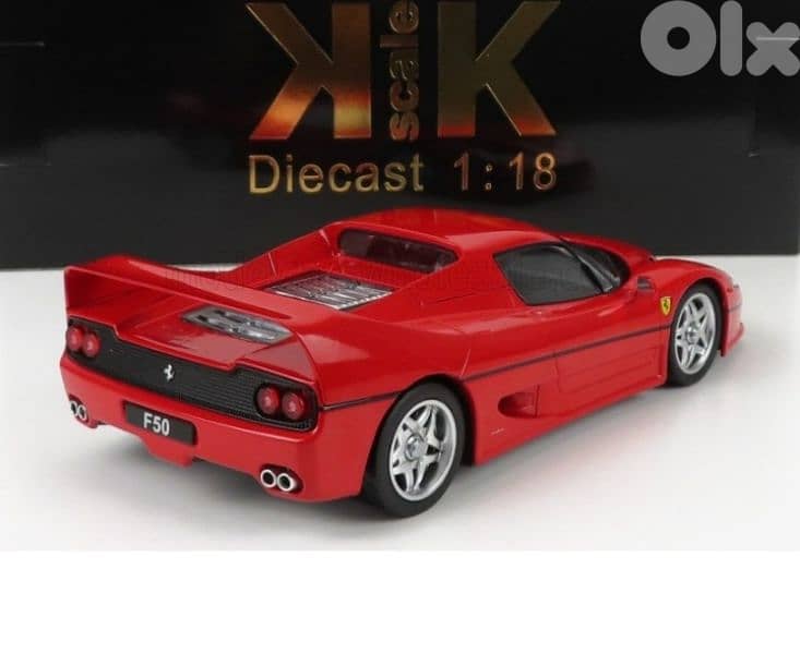 Ferrari F50 Hardtop 1995 diecast car model 1;18. 4