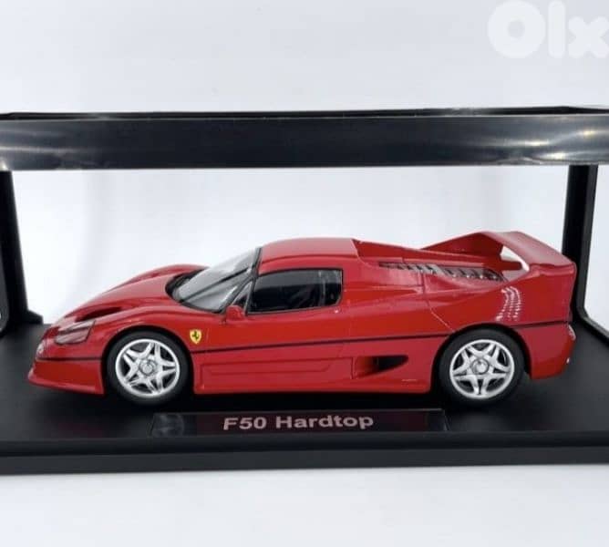 Ferrari F50 Hardtop 1995 diecast car model 1;18. 8