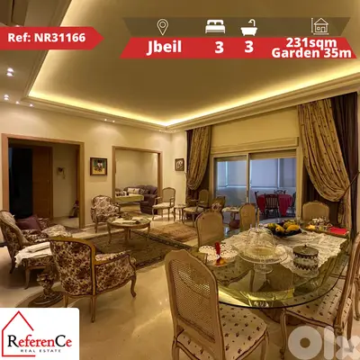 Spacious Apartment for Sale in jbeil شقة أنيقة وواسعة للبيع في جبيل