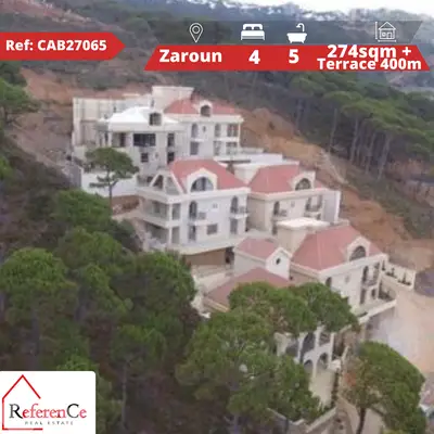 4 floors Villa for sale in Zaroun فيلا للبيع في زعرون مكونة من 4 طوابق