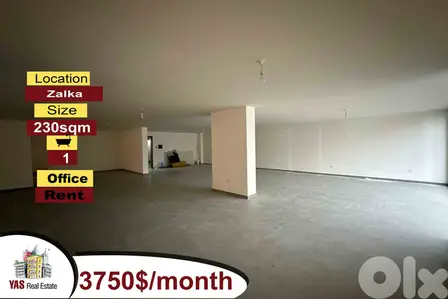 Zalka 230m2 | Office For Rent | Brand New | Prime Location | MJ