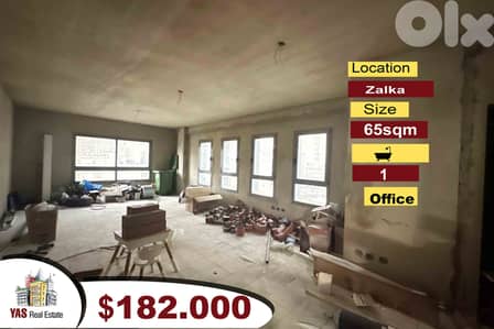 Zalka 65m2 |  Office | Prime Location | Last Phase | Brand New | MJ |