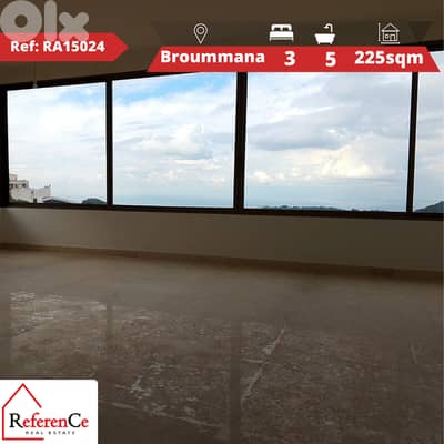 Luxury apartment with view in Broummana شقة فاخرة بإطلالة في برمانة