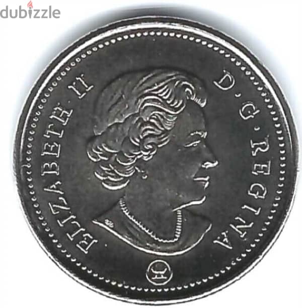 5 cents coint canada 0